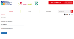 Desktop Screenshot of mondossier.ccas-ratp.fr